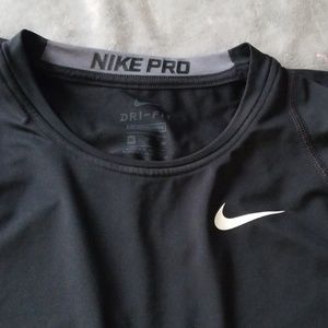 Nike slim dri-fit compression top!